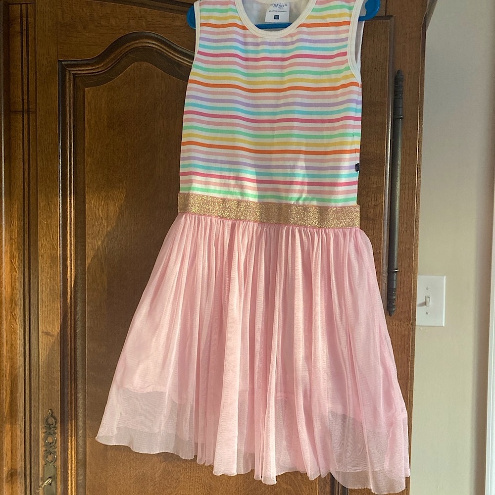 Toobydoo Rainbow Party Tulle Dress